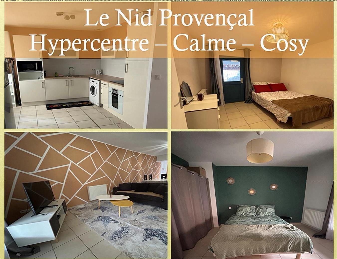 Charmant Appartement 2 Ch Nyons-Centre Ville Екстер'єр фото